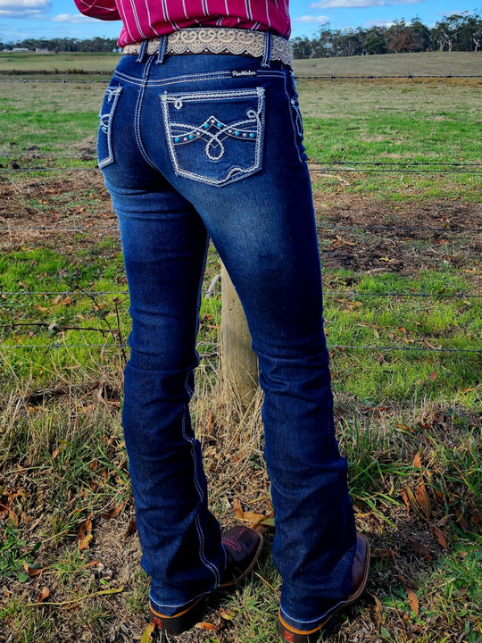 Pure Western Rhian Bootcut 34" Leg Jeans