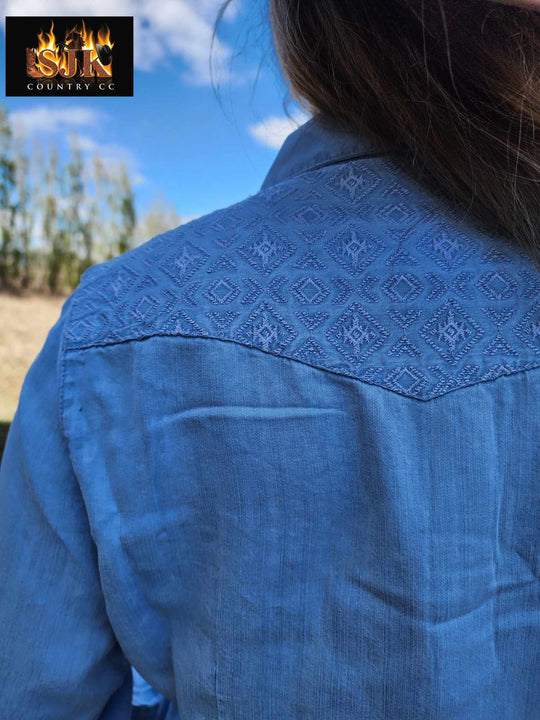 Pure Western Ladies Wanda Arena Dress Shirt