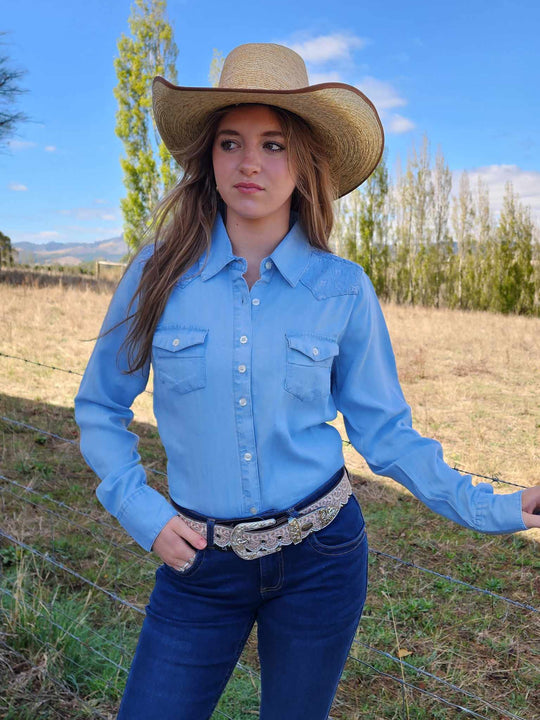 Pure Western Ladies Wanda Arena Dress Shirt