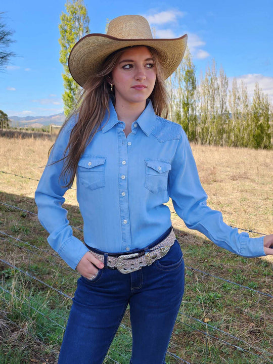 Pure Western Ladies Wanda Arena Dress Shirt