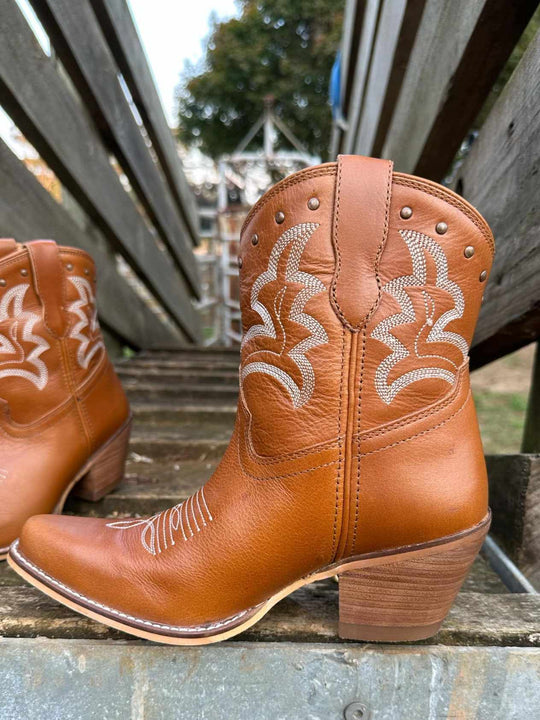 Pure Western Marfa Leather Western Cowboy Boots