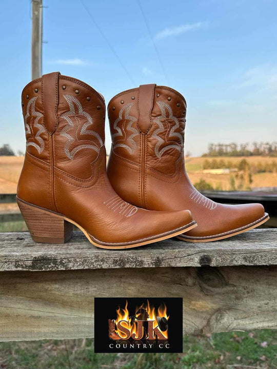 Pure Western Marfa Leather Western Cowboy Boots