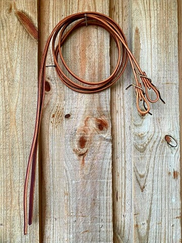 Reins - USA Leather Quality Harness Leather Split Reins 7'6 Ft