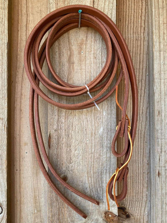 Reins - USA Leather Quality Harness Leather Split Reins 7' Ft