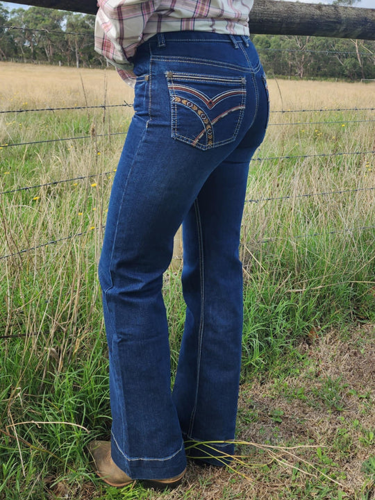 Pure Western Romy Trouser 32" Leg Jeans