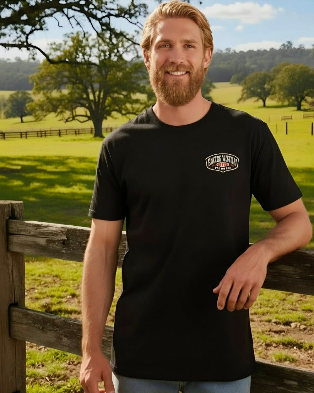 Tee - Ringers Mens Bar Western Tee Shirt