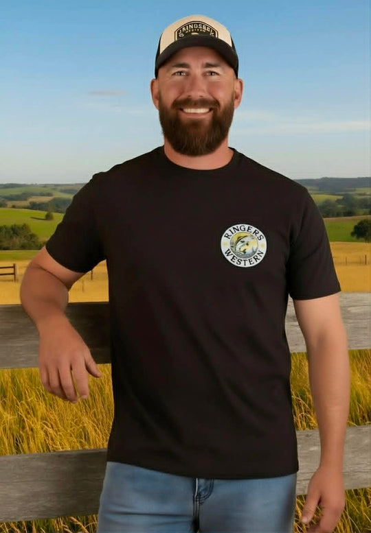 Tee - Ringers Mens catch Western Tee Shirt