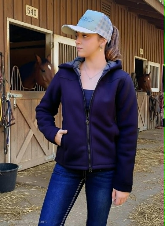 Outback Trading Mt Rocky Bonded Fleece Jacket Winter Warm