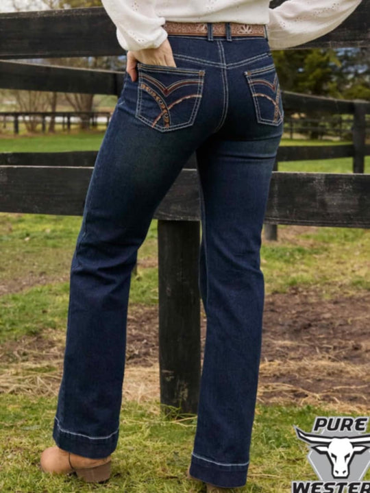 Pure Western Romy Trouser 32" Leg Jeans
