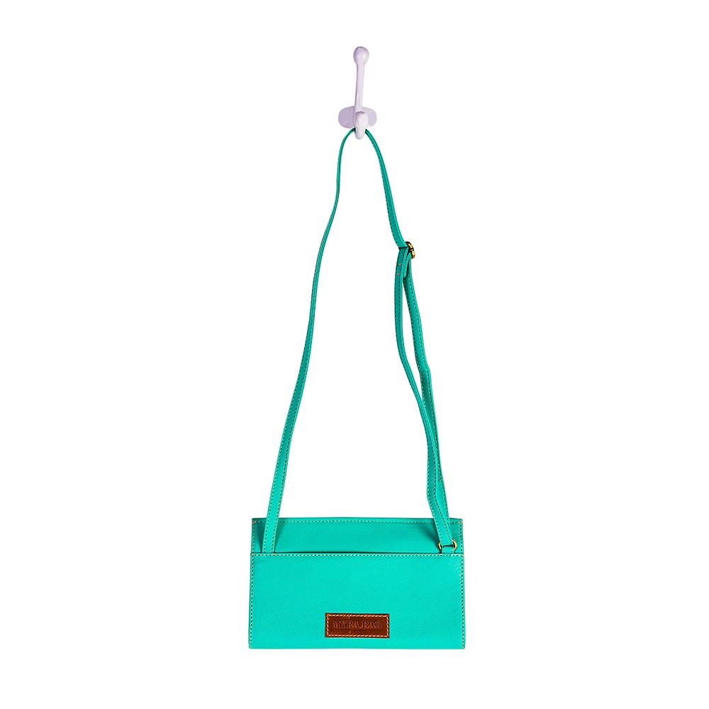 Western Leather Turquoise Crossbody