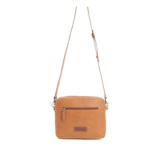 Western Hide & Leather Buckle Crossbody