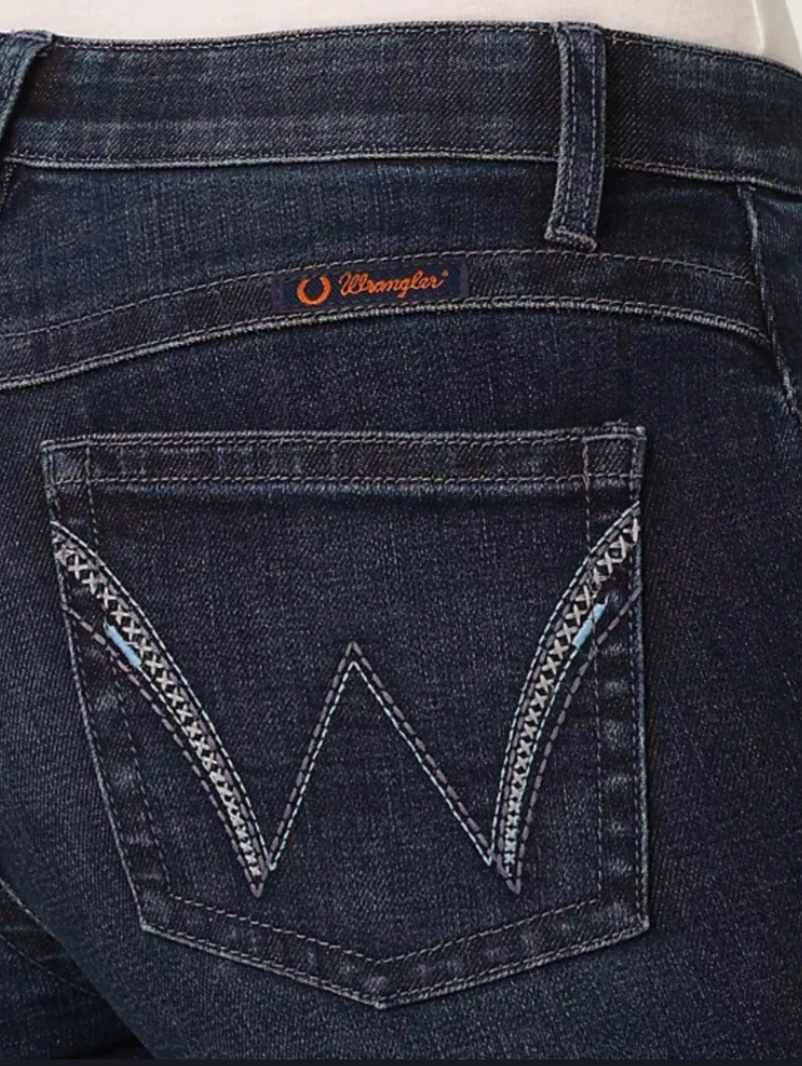 Wrangler USA Q Baby Sara Bootcut  Jeans 34" Leg  USA 11