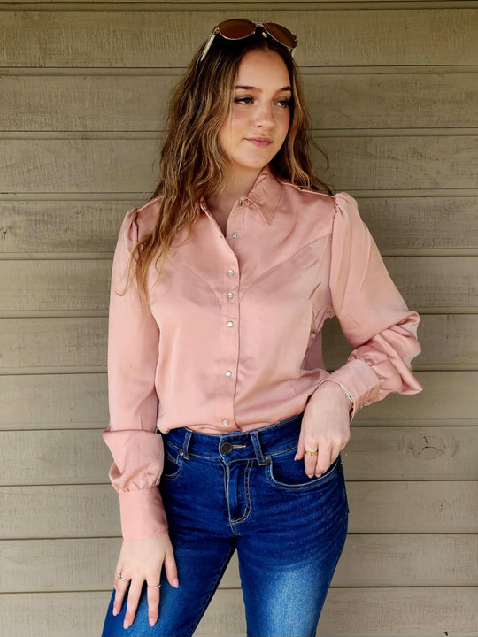 Wrangler Scarlet Western Arena Shirt