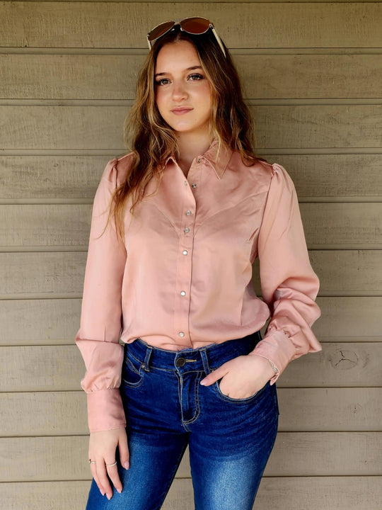 Wrangler Scarlet Western Arena Shirt