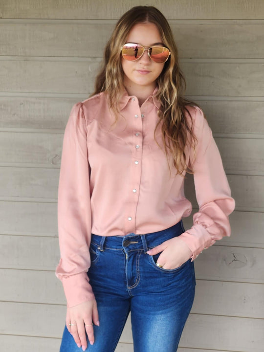 Wrangler Scarlet Western Arena Shirt