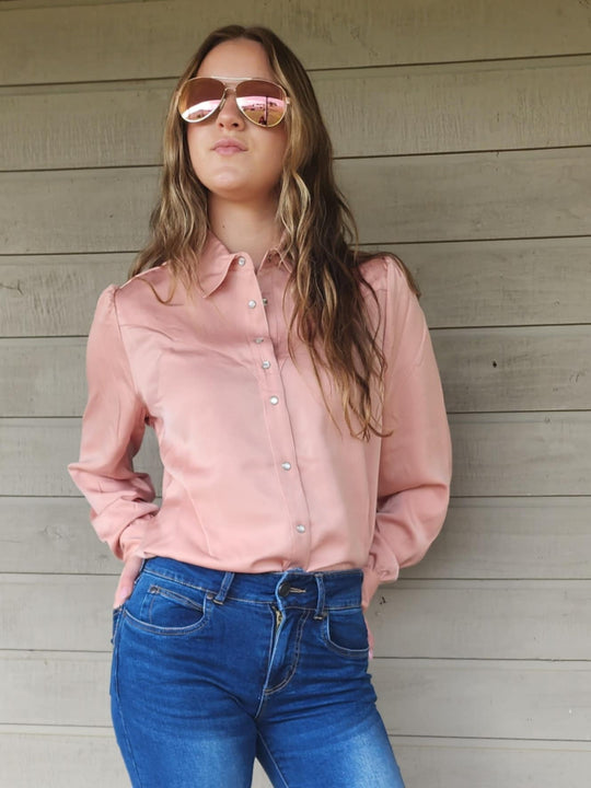 Wrangler Scarlet Western Arena Shirt