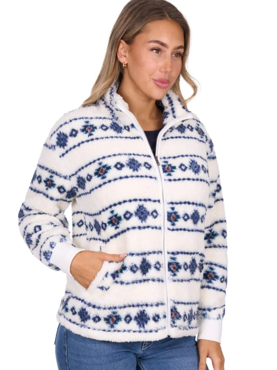 Pure Western Ladies Sharna Jacket Aztec print