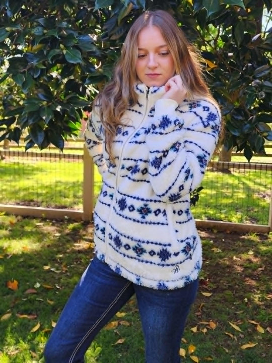 Pure Western Ladies Sharna Jacket Aztec print