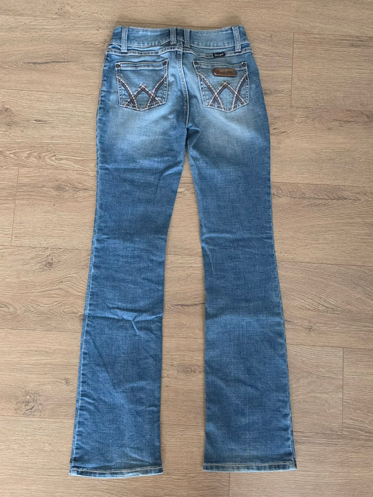 Wrangler Retro Mae Deadwood Stretch Jeans 34" Leg  USA 0