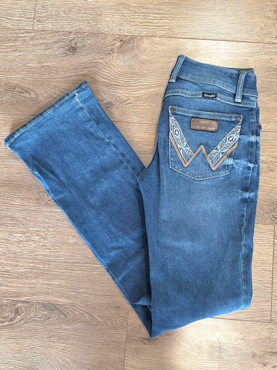 Wrangler Retro Mae Blaine Stretch Jeans 34" Leg  USA 1