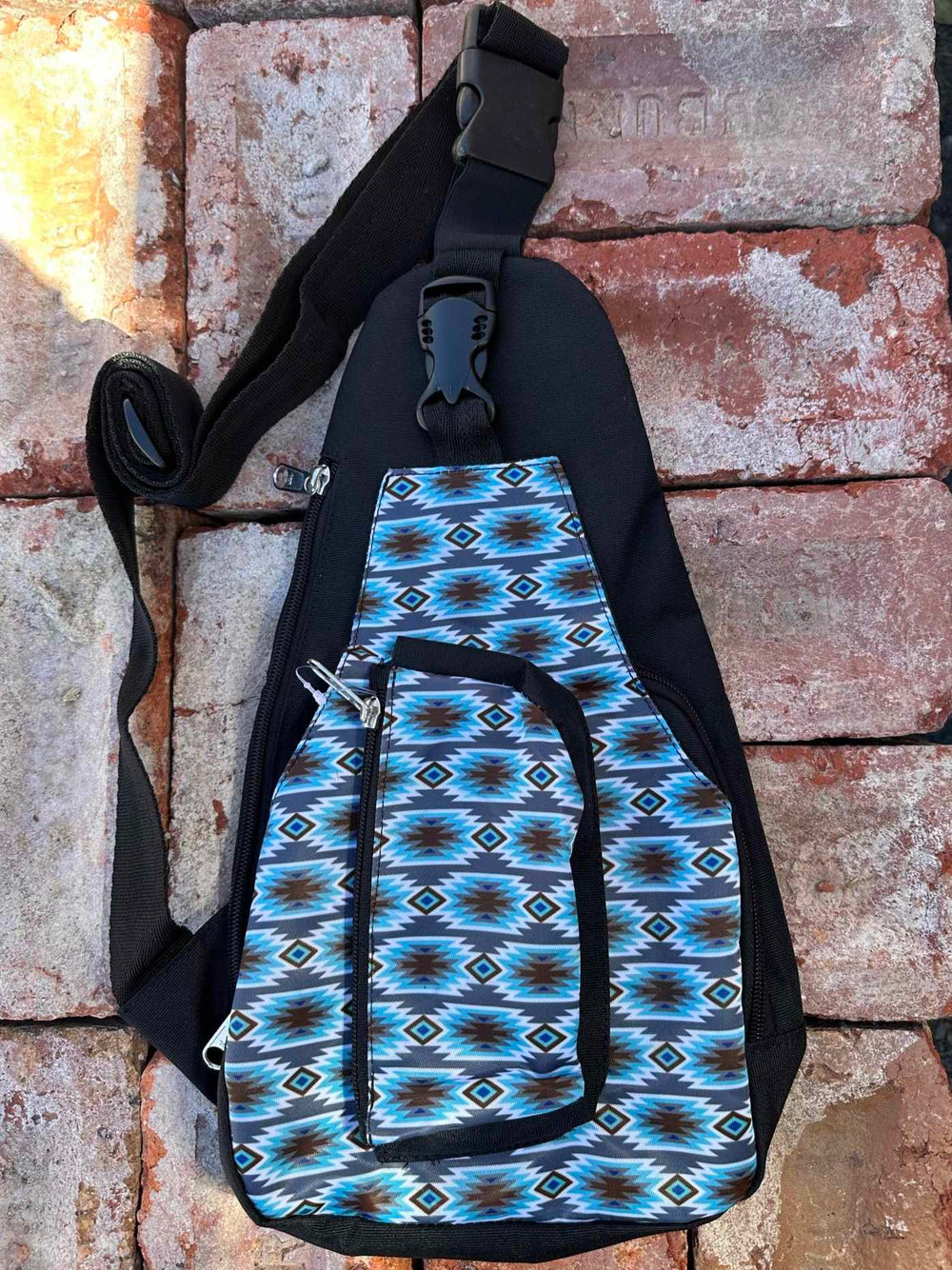 Western Nylon Canvas Slingbag