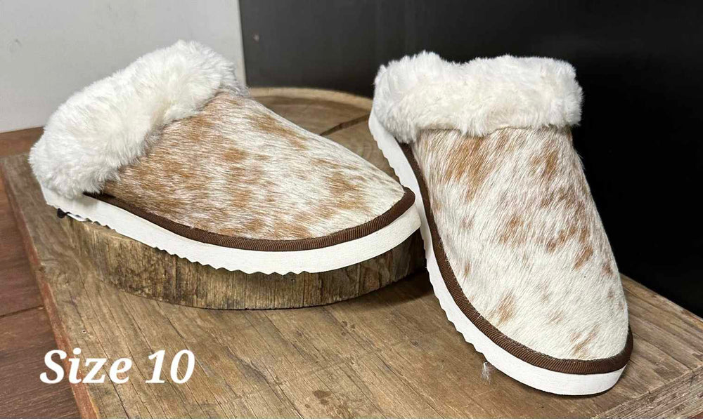 Slippers -  Genuine Hide Slippers