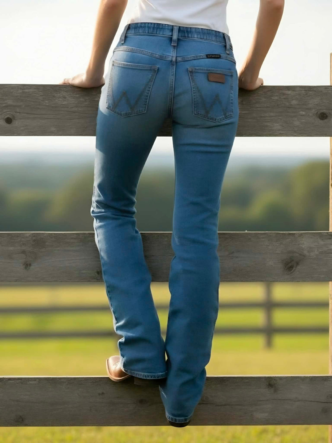 Wrangler Willow Sophia Stretch Riding Jeans 32" Leg
