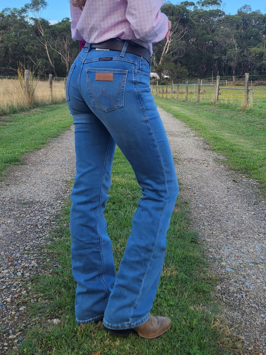 Wrangler Willow Sophia Stretch Riding Jeans 32" Leg