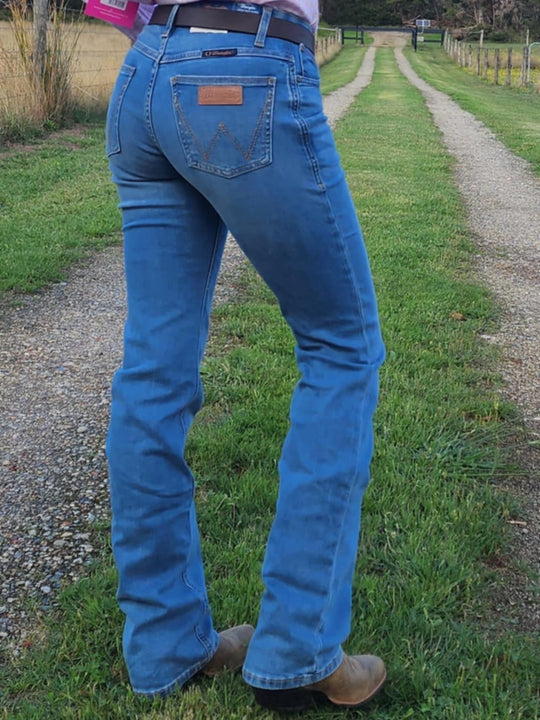 Wrangler Willow Sophia Stretch Riding Jeans 32" Leg
