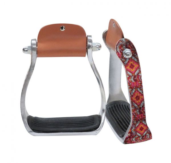 Stirrups - Youth Stirrup Set Southwestern