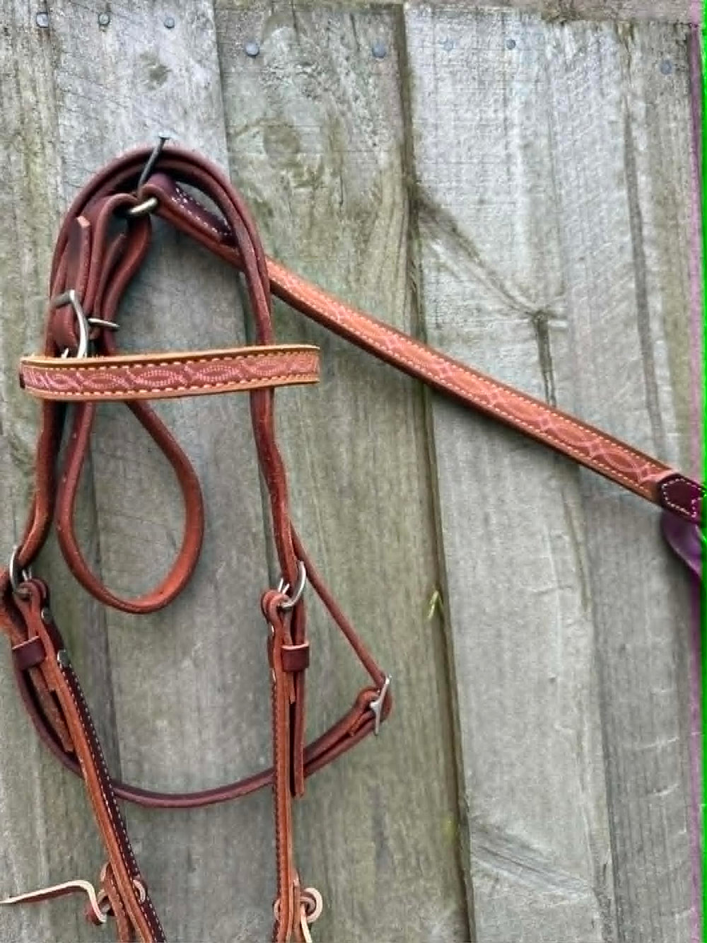 Western Weaver Tack Set Bridle Browband  Breastcollar Set - DISPLAY