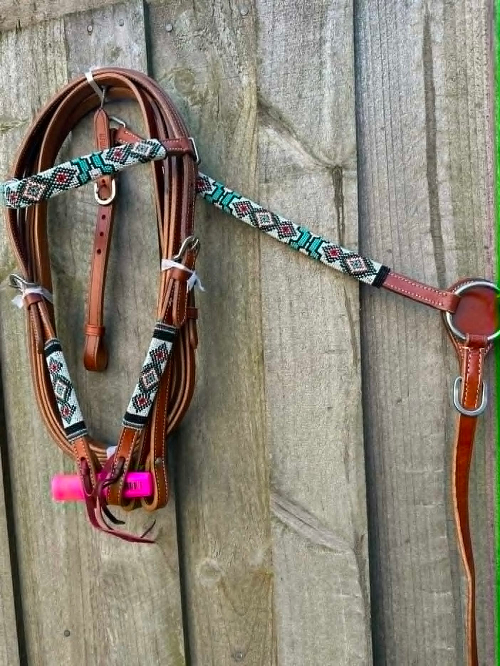 Western Tack Set - Bridle and Breastcollar Beaded