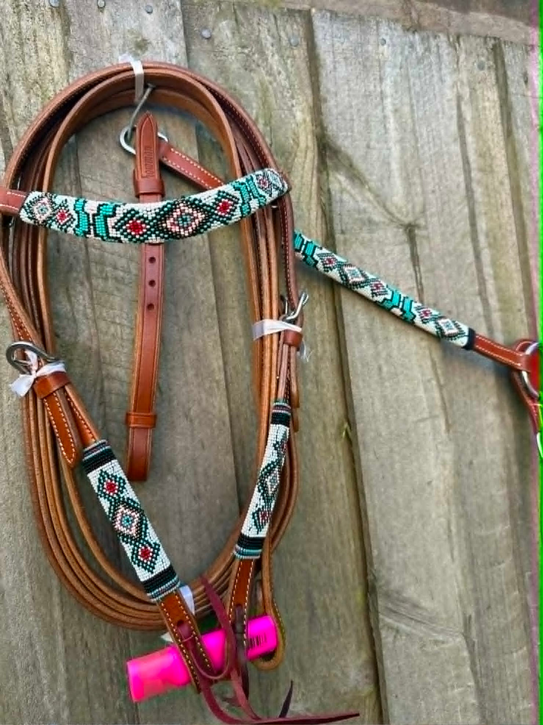 Western Tack Set - Bridle and Breastcollar Beaded