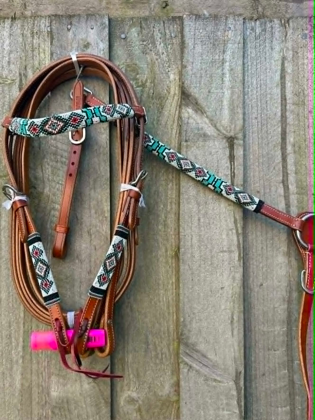 Western Tack Set - Bridle and Breastcollar Beaded
