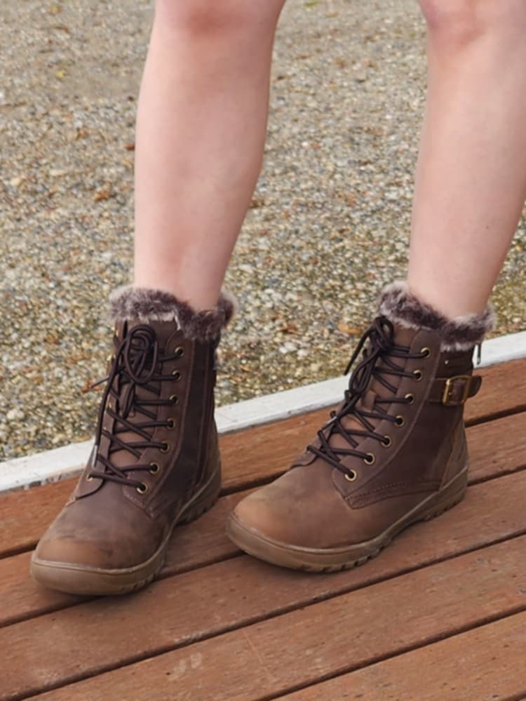 Thomas Cook Ladies Luna Winter Waterproof Leather Boots