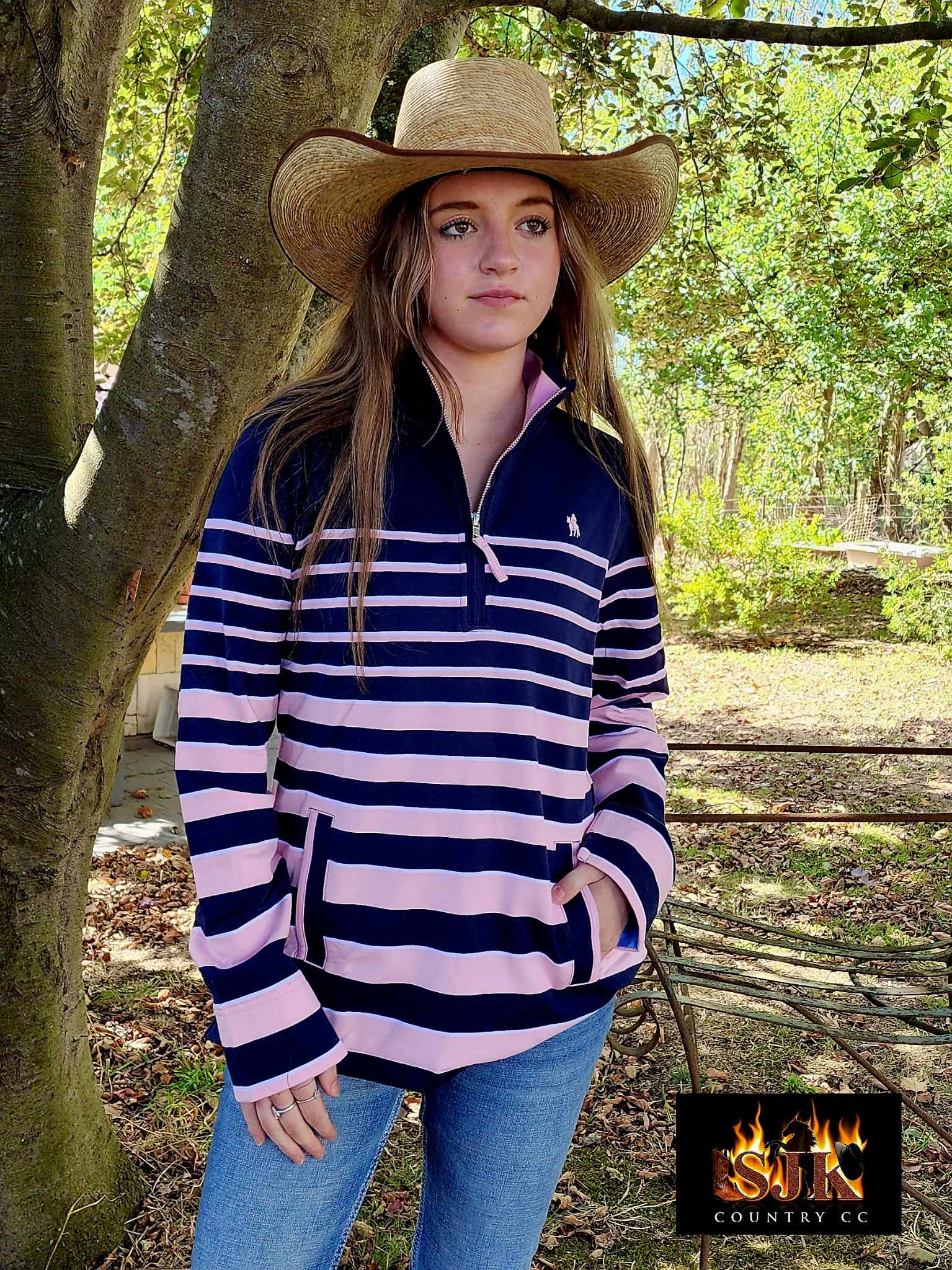 Thomas Cook Cecilia Quarter Zip Rugby Jumper – SJK Country Clothing Co