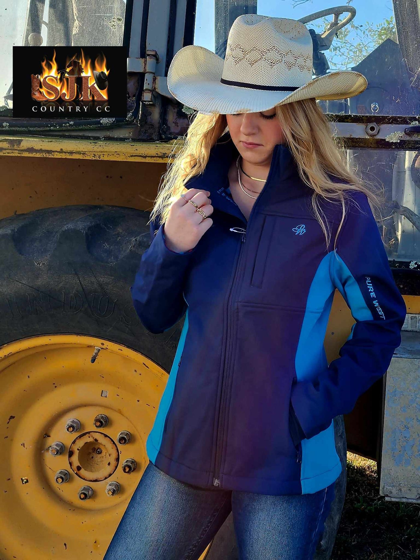 Pure Western Ladies Tracy Waterproof Softshell Jacket