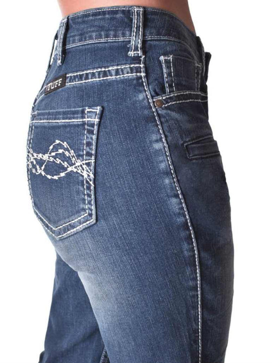 Cowgirl Tuff Natural Waist Edgy Jeans