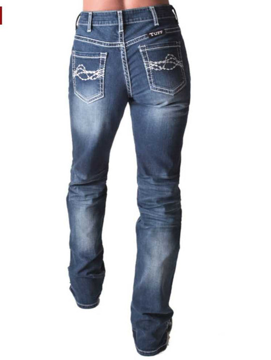 Cowgirl Tuff Natural Waist Edgy Jeans