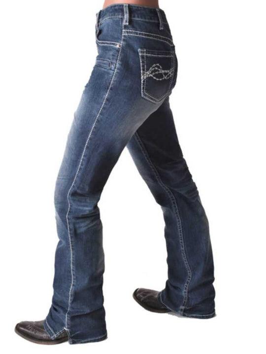 Cowgirl Tuff Natural Waist Edgy Jeans
