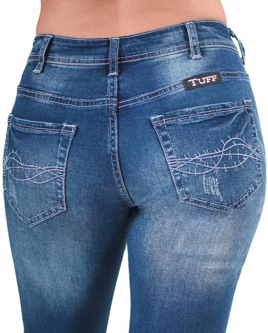 Cowgirl Tuff Right on II  Tuff Flex Jeans