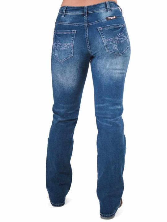 Cowgirl Tuff Right on II  Tuff Flex Jeans