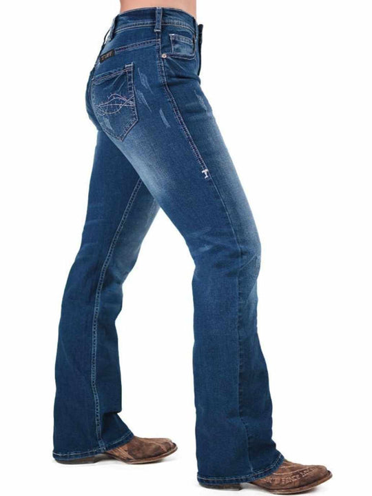 Cowgirl Tuff Right on II  Tuff Flex Jeans