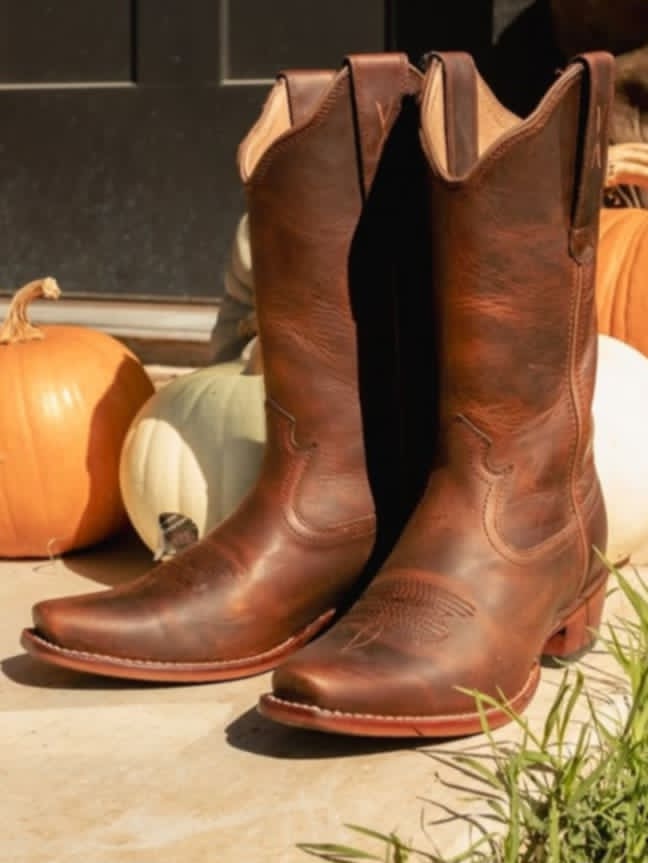 Twisted X Leather Cutter Toe Boots