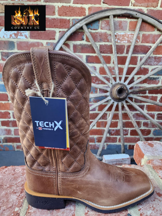 Twisted X  Tech Boot Western Cowboy Boots Quilted