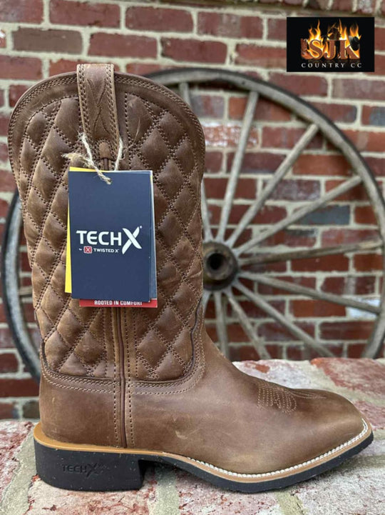 Twisted X  Tech Boot Western Cowboy Boots Quilted