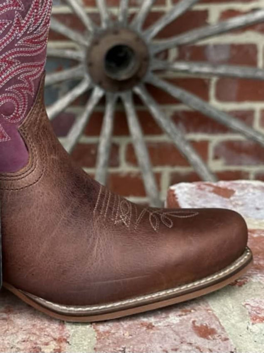 Pure Western Vegas Leather Western Cowboy Boots