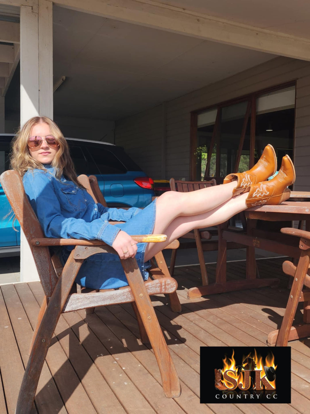 Dress - Wrangler Wendy Denim Western Dress