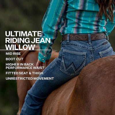 Wrangler WILLOW Ultimate Riding SLIM FIT  Jeans 32" Leg