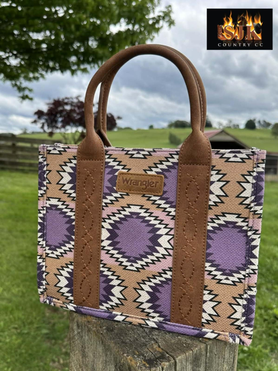 Wrangler INEZ Western Crossbody Tote Handbag